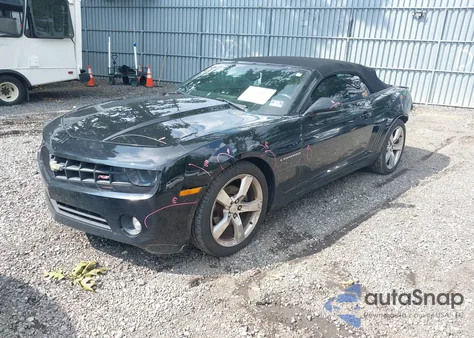 2011 Chevrolet Camaro 2Lt из США, поврежденный, VIN 2G1FG3DDXB9205511